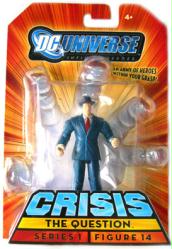 DC Universe [Crisis] The Question action figure (Mattel/2008) New