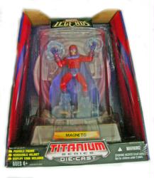 Marvel Legends [Titanium Series] Magneto Die-Cast figure (Hasbro/2006)