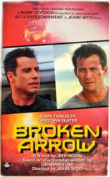 Broken Arrow [w/ John Travolta & Christian Slater on cover] (Paperback Book/1996) VG
