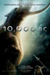10,000 BC (Theatrical Advance Movie Poster) NM
