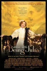 Being Julia [w/ Annette Bening] (Theatrical Movie Poster) NM