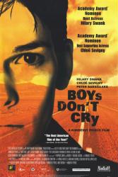 Boys Don't Cry [w/ Hilary Swank] (Video Movie Poster) VG
