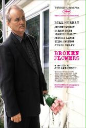 Broken Flowers [a Jim Jarmusch film w/ Bill Murray] (Theatrical Movie Poster) NM