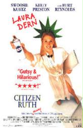 Citizen Ruth movie poster [Laura Dern] video version