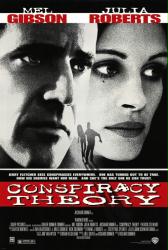 Conspiracy Theory [w/ Mel Gibson & Julia Roberts] (Video Movie Poster) Nr. Mint
