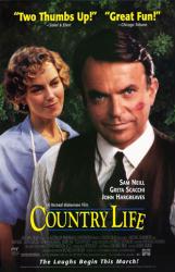 Country Life [w/ Sam Neill & Greta Scacchi] (Video Movie Poster) Nr. Mint