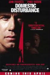 Domestic Disturbance [w/ John Travolta] (Video Movie Poster) Nr. Mint