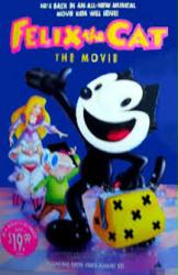Felix the Cat: The Movie (Video Movie Poster) NM