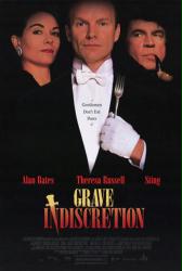 Grave Indiscretion movie poster [Sting, Theresa Russell & Alan Bates]