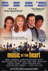 Music of the Heart [w/ Meryl Streep, Gloria Estefan & Angela Bassett] (Video Movie Poster) NM