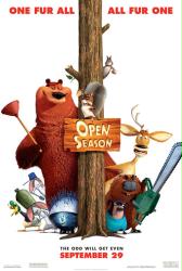 Open Season movie poster (VG)