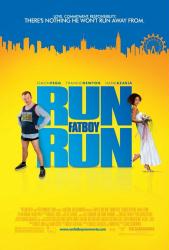 Run, Fat Boy, Run movie poster [Simon Pegg & Thandie Newton]