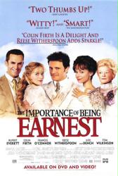 Importance of Being Earnest, The [w/ Colin Firth & Reese Witherspoon] (Video Movie Poster) Nr. Mint