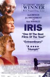 Iris [w/ Jim Broadbent, Judi Dench & Kate Winslet] (Video Movie Poster) Nr. Mint