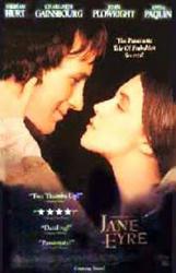 Jane Eyre [w/ William Hurt & Charlotte Gainsbourg] (Video Movie Poster) Nr. Mint