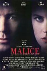 Malice [w/ Alec Baldwin & Nicole Kidman] (Video Movie Poster) NM