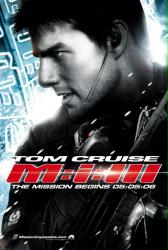 Mission: Impossible III movie poster [Tom Cruise]