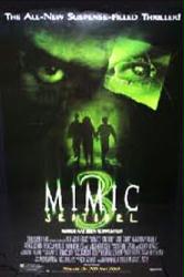 Mimic 3: Sentinel (Video Movie Poster) Nr. Mint
