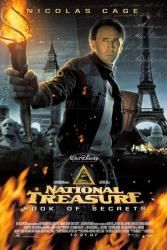 National Treasure: Book of Secrets movie poster [Nicolas Cage]