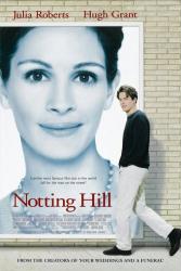 Notting Hill [w/ Julia Roberts & Hugh Grant] (Theatrical Movie Poster) Good