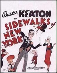 Sidewalks of New York movie poster [Buster Keaton] 22'' X 28''