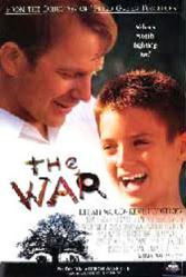 The War movie poster [Kevin Costner & Elijah Wood] video poster/VG