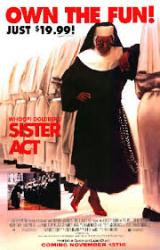 Sister Act [w/ Whoopi Goldberg] (Video Movie Poster) Good