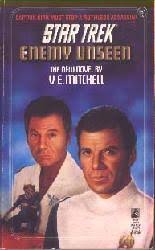Star Trek: Enemy Unseen paperback book/1990 [by V.E. Mitchell]