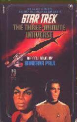 Star Trek: The Three-Minute Universe paperback book/1988