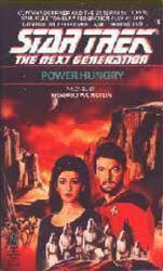 Star Trek The Next Generation: Power Hungry paperback book/1989