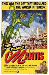 The Deadly Mantis movie poster (11'' X 17'')