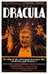 Dracula [w/ Bela Lugosi--behind web] (11'' X 17'' Reprint Movie Poster) NM