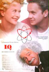 I.Q. movie poster [Tim Robbins, Meg Ryan & Walter Matthau] video/VG