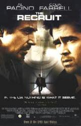 The Recruit movie poster [Al Pacino & Colin Farrell] video poster/VG