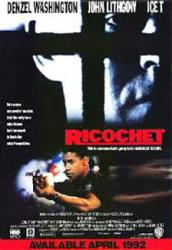 Ricochet movie poster [Denzel Washington & John Lithgow] video poster