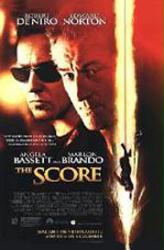 Score, The [w/ Robert DeNiro & Edward Norton] (Video Movie Poster) NM