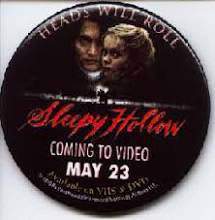 Sleepy Hollow [w/ Johnny Depp & Christina Ricci] (Pin/Button) NM