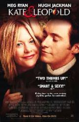 Kate & Leopold [w/ Meg Ryan & Hugh Jackman] (Video Movie Poster) Nr. Mint