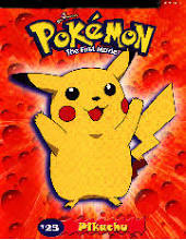 Pokemon Advertising Cards (Set of 9) Each card with a different character!