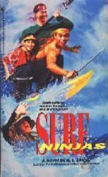 Surf Ninjas PB Book/1993 [Rob Schneider & Leslie Nielsen on cover]