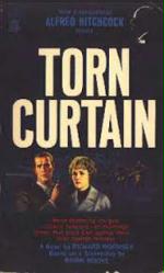 Torn Curtain [w/ Paul Newman & Julie Andrews drawn on cover] (Paperback Book/1966) VG