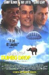 Operation Dumbo Drop [w/ Ray Liotta, Danny Glover & Denis Leary] (Video Movie Poster) NM