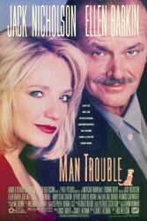Man Trouble [w/ Jack Nicholson & Ellen Barkin] (Video Movie Poster) Nr. Mint