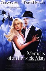 Memoirs of an Invisible Man [w/ Chevy Chase & Daryl Hannah] (Video Movie Poster) Very Good