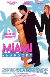 Miami Rhapsody [w/ Sarah Jessica Parker, Antonio Banderas & Mia Farrow] (Video Movie Poster) NM