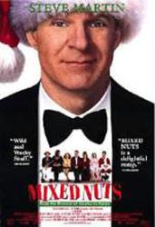 Mixed Nuts movie poster [Steve Martin, Adam Sandler & Rita Wilson]