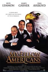 My Fellow Americans [w/ Jack Lemmon, Dan Aykroyd & James Garner] (Video Movie Poster) Nr. Mint