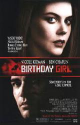 Birthday Girl [w/ Nicole Kidman & Ben Chaplin] (Video Movie Poster) Nr. Mint