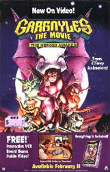 Gargoyles:The First Movie [Disney] (Video Movie Poster) NM