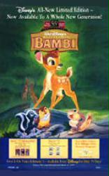 Bambi [Disney] (Video Movie Poster) NM